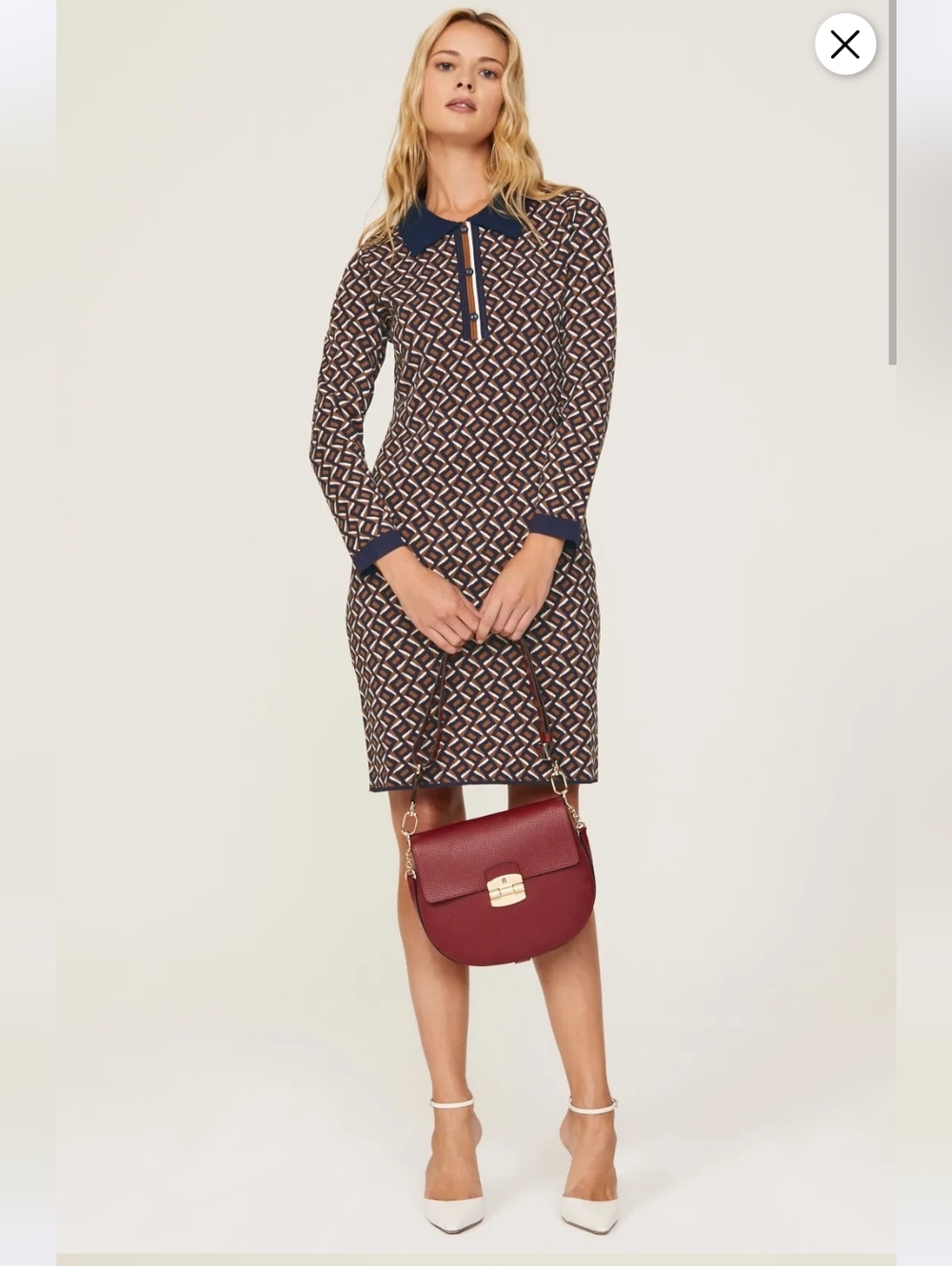 Diane Von Furstenberg Milena Dress Size S MSRP $428